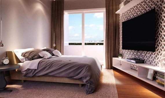 APARTAMENTO NO CONDOMÍNIO RESERVA DO TABULEIRO - BELA VISTA, PALHOÇA