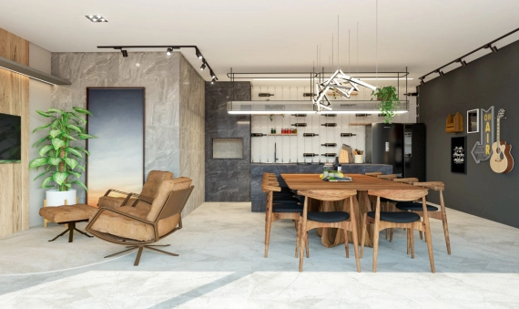 APARTAMENTOS, RES. L´ESSENCE HOME CLUB - CENTRO, CRICIUMA