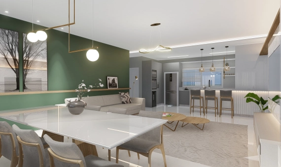 APARTAMENTO, RES. ALPES SUÍÇOS - CENTRO, MORRO DA FUMAÇA