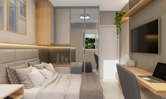 APARTAMENTO, RES. ALPES SUÍÇOS - CENTRO, MORRO DA FUMAÇA