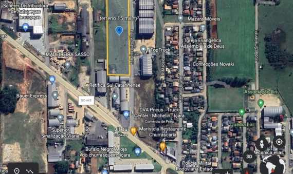 TERRENO - LIRI, IÇARA