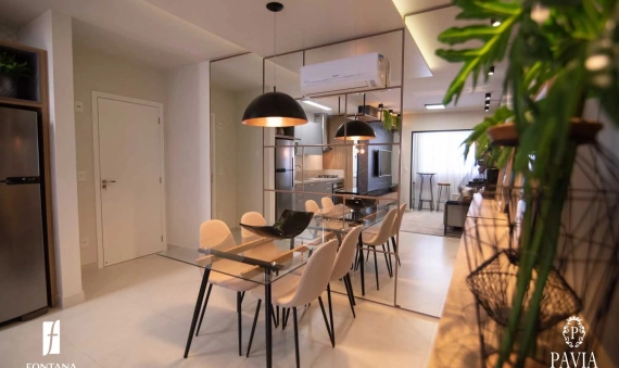 APARTAMENTOS, RES. PAVIA - RIO MAINA, CRICIÚMA