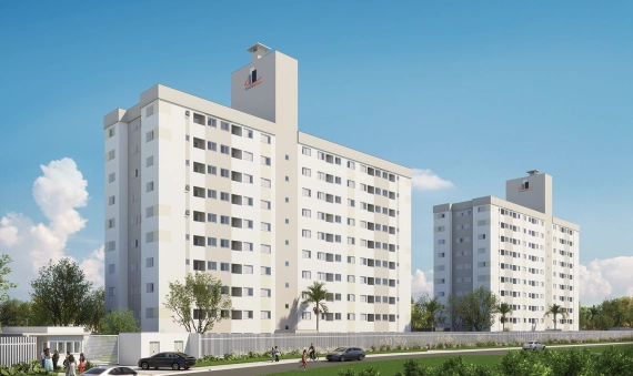 APARTAMENTOS, RES. VILLE DE TOULOUSE - MINA UNIÃO, CRICIÚMA