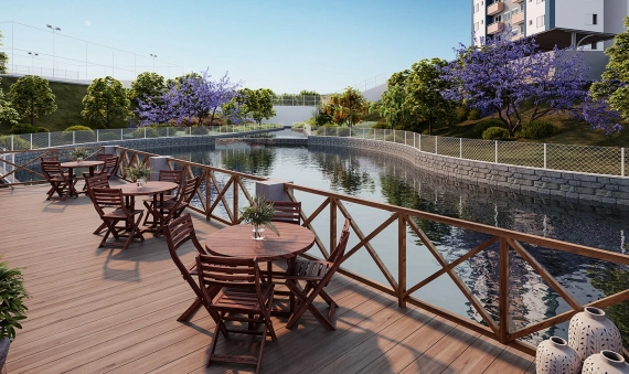 APARTAMENTO, RES. RECANTO DO LAGO, VILA FLORESTA - CRICIÚMA