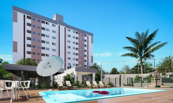 APARTAMENTOS, RES. PLAZA MAYOR - LINHA BATISTA, CRICIÚMA