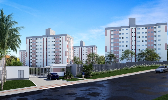 APARTAMENTOS, RES. PLAZA MAYOR - LINHA BATISTA, CRICIÚMA