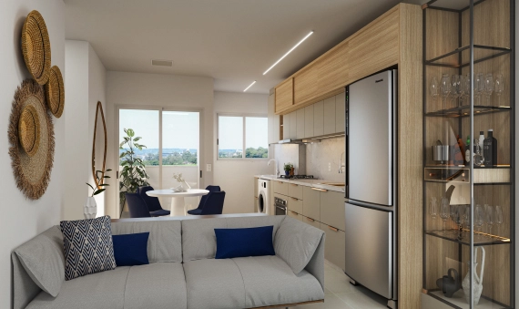 APARTAMENTOS, RES. PLAZA MAYOR - LINHA BATISTA, CRICIÚMA