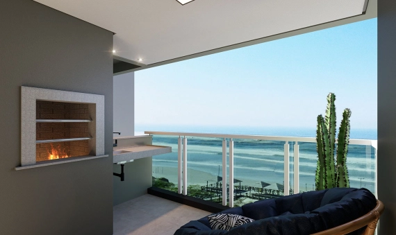 APARTAMENTO - RESIDENCIAL RIVIERA MAYA - BALNEÁRIO RINCÃO