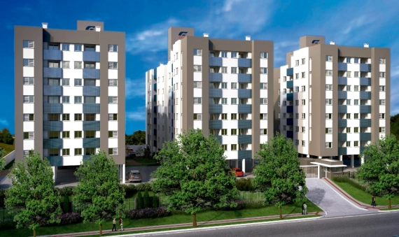 MONT BLANC RESIDENCIAL, CENTRO - CRICIÚMA 