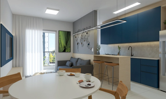 APARTAMENTO, RES. NOVO HORIZONTE - PRESIDENTE VARGAS, IÇARA