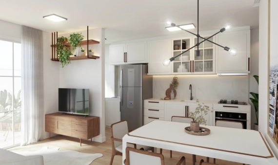 APARTAMENTOS, LEBEN HOUSE, PRIMEIRA LINHA-CRICIÚMA