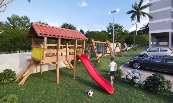 APARTAMENTOS, RES. VILLA TOSCANA - JARDIM DAS PALMEIRAS, COCAL DO SUL