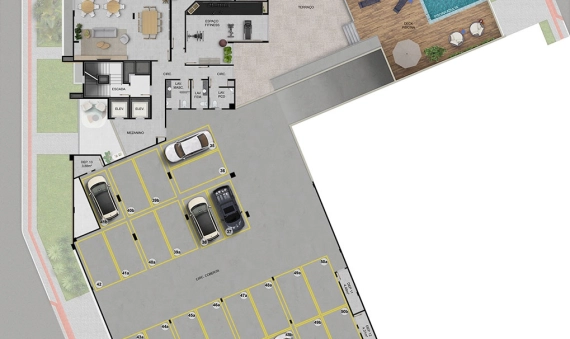 APARTAMENTO - RESIDENCIAL RIVIERA MAYA - BALNEÁRIO RINCÃO