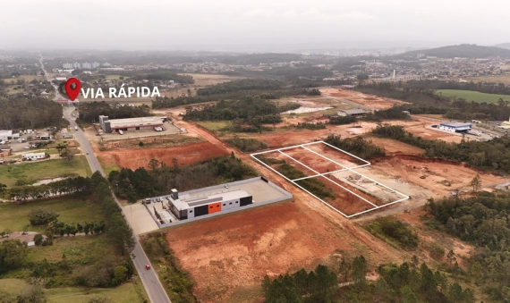 TERRENO INDUSTRIAL - PRIMEIRA LINHA - CRICIÚMA
