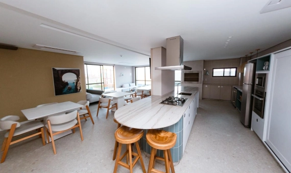 APARTAMENTO - RES. MAR DI AMALFI - CENTRO - BALNEÁRIO RINCÃO