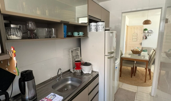 APARTAMENTO - EDIFÍCIO MALDONADO - CENTRO - BALNEÁRIO RINCÃO