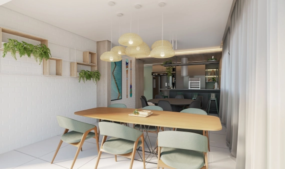 APARTAMENTO - RESIDENCIAL RIVIERA MAYA - BALNEÁRIO RINCÃO