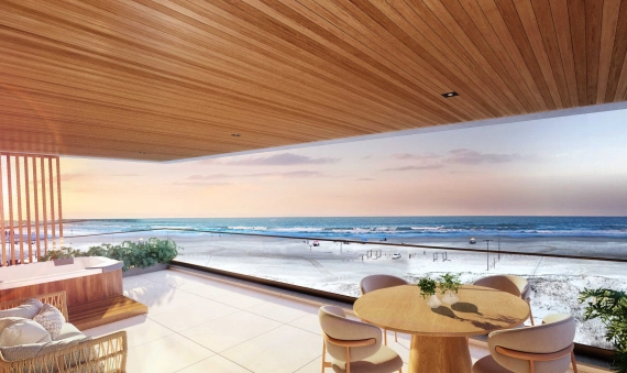 DOZE SEAFRONT RESIDENCE - CENTRO -  BALNEÁRIO RINCÃO
