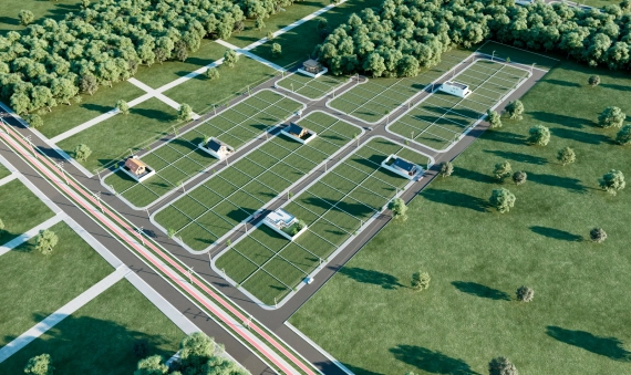 TERRENO - LOT. JARDIM VITORIA - RECANTO VERDE - CRICIUMA