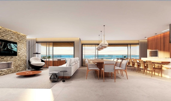 DOZE SEAFRONT RESIDENCE - CENTRO -  BALNEÁRIO RINCÃO