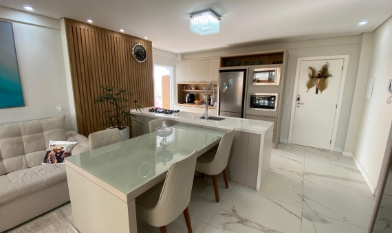 APARTAMENTO - RES. LAS SALINAS, CENTRO, BALNEÁRIO RINCÃO