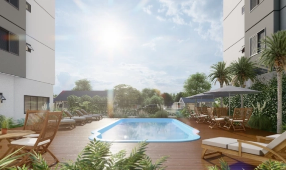 APARTAMENTO - RES. PARQUE CATALUNA - SÃO LUIZ - CRICIUMA