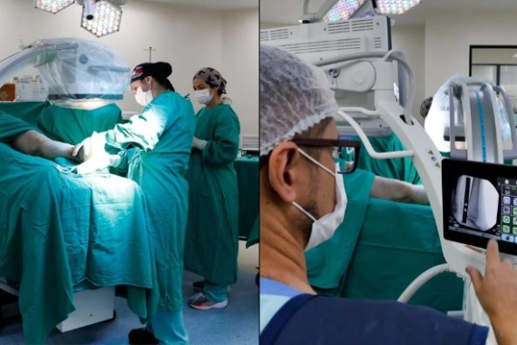Chegada de equipamentos de cerca de R$ 1 milh&atilde;o moderniza cirurgias em hospital de Joinville&nbsp;