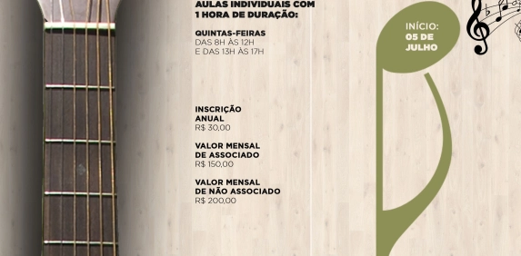 Acic abre inscri&ccedil;&otilde;es para oficinas de m&uacute;sica