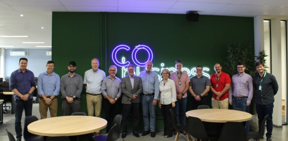 Acic acompanha visita de consultores da Alemanha na Satc