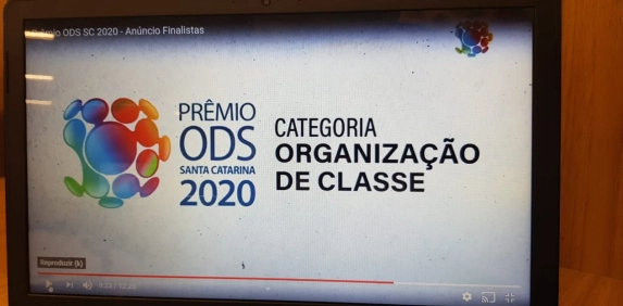 Acic &eacute; finalista do Pr&ecirc;mio ODS SC 2020