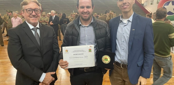 Acic homenageia a Pol&iacute;cia Militar SC pelos 187 anos e pede aten&ccedil;&atilde;o para o aumento do efetivo