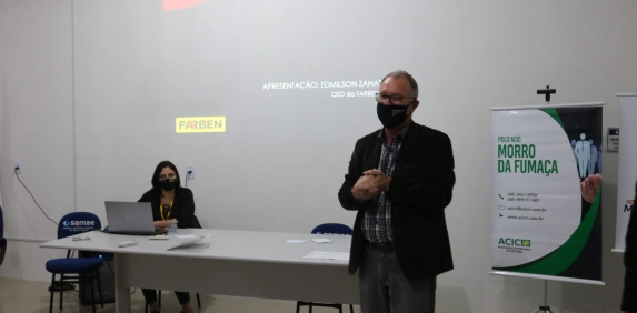 Acic promove encontro com empres&aacute;rios de Morro da Fuma&ccedil;a