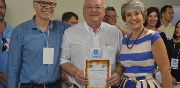 ACIC recebe homenagem do Comit&ecirc; de Gerenciamento da Bacia Hidrogr&aacute;fica do Rio Urussanga
