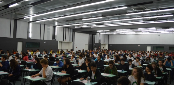 Acic recebe mais de mil alunos para a segunda etapa do Pr&ecirc;mio de Matem&aacute;tica