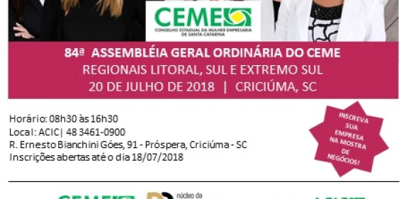 Acic sedia assembleia do Conselho Estadual da Mulher Empres&aacute;ria