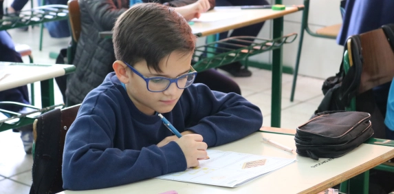 Alunos demonstram confian&ccedil;a e otimismo na primeira fase do 6&ordm; Pr&ecirc;mio Acic de Matem&aacute;tica 