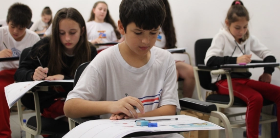 Ansiedade e expectativa envolvem alunos na segunda etapa do Pr&ecirc;mio Acic de Matem&aacute;tica