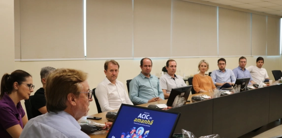 Relatório Acic do Amanhã é apresentado à diretoria da Acic