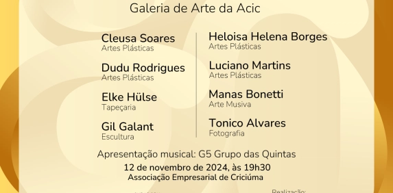 Coletiva de Artistas encerra a temporada do Cultura Acic