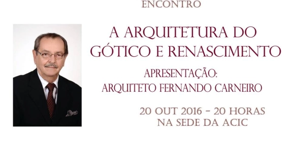 Cultura ACIC promove encontro com o arquiteto Fernando Carneiro
