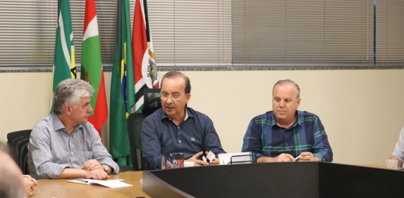 Diretoria da Acic recebe a visita do senador Jorginho Mello