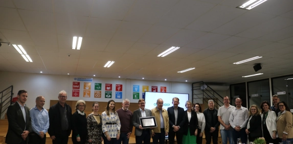 Diretoria da Acic visita Satc para conhecer projetos de inovação e educação