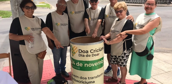 Empresas, entidades e instituições se unem no Dia de Doar