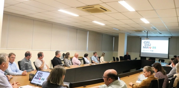Evolução do Criciúma +25 é apresentada aos diretores da Acic