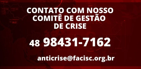 Facisc mobiliza a&ccedil;&otilde;es para apoiar associa&ccedil;&otilde;es e empres&aacute;rios catarinenses