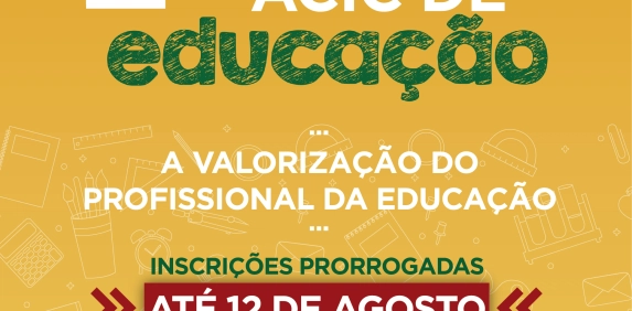Inscri&ccedil;&otilde;es para o Pr&ecirc;mio de Valoriza&ccedil;&atilde;o do Professor s&atilde;o prorrogadas