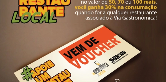 Integrantes da Via Gastron&ocirc;mica concedem bonifica&ccedil;&atilde;o de 30% a clientes