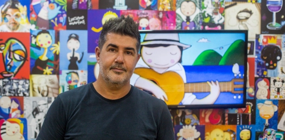 Luciano Martins mostra seu Mundo L&uacute;dico em exposi&ccedil;&atilde;o na Acic