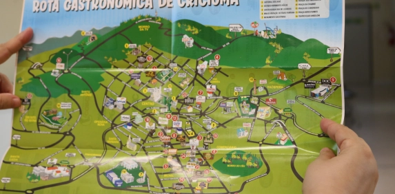 Mapa Gastron&ocirc;mico de Crici&uacute;ma ser&aacute; lan&ccedil;ado na Acic