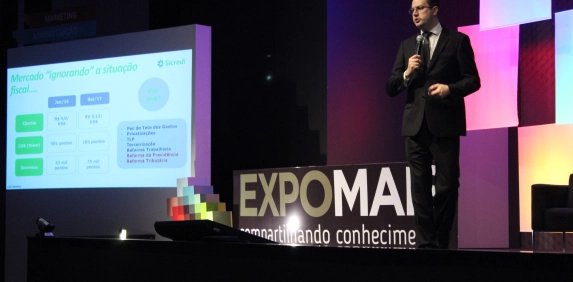 Na EXPOMAIS, superintendente do Sicredi prev&ecirc; crescimento no PIB e baixa no desemprego